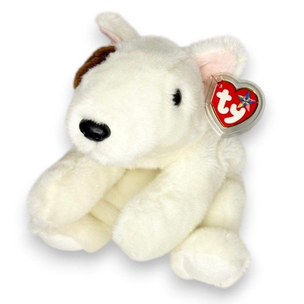 Butch the Dog | Loyal Puppy Sidekick | Mint Heart Tag TY Beanie Buddy